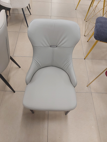 Стул на металлокаркасе Neli gray / black из шоурума 6